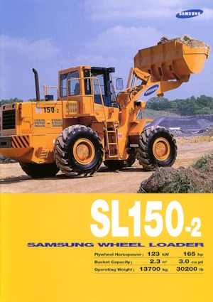 Utovarivači na kotačima Samsung SL 150-2