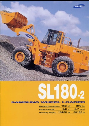 Utovarivači na kotačima Samsung SL 180-2