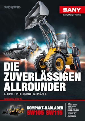 Utovarivači na kotačima Sany SW115