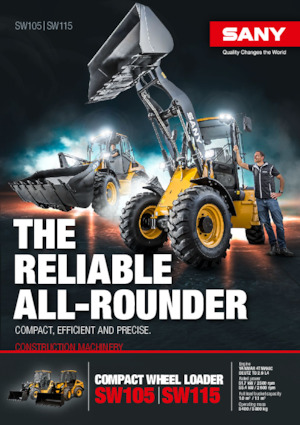 Utovarivači na kotačima Sany SW115