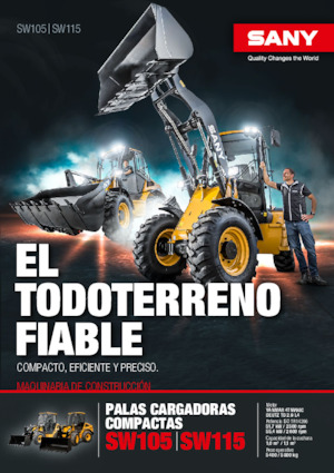 Utovarivači na kotačima Sany SW115