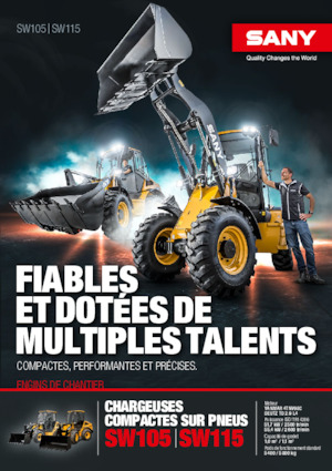 Utovarivači na kotačima Sany SW115