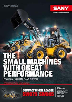 Utovarivači na kotačima Sany SW085