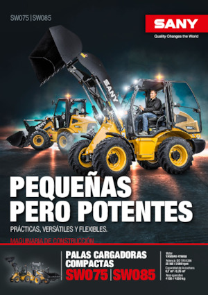 Utovarivači na kotačima Sany SW085