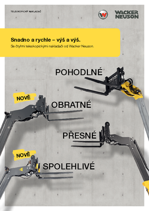 Teleskopski utovarivači Wacker Neuson TH522