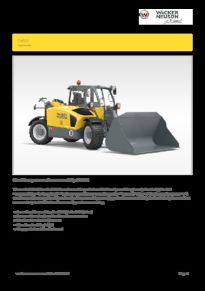Teleskopski utovarivači Wacker Neuson TH522