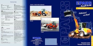 Utovarivači na kotačima Paus TL 855