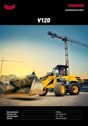 Utovarivači na kotačima Yanmar V 120