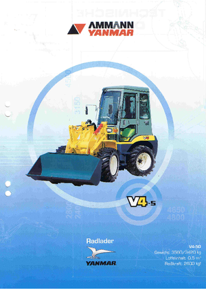 Utovarivači na kotačima Yanmar V 4-5