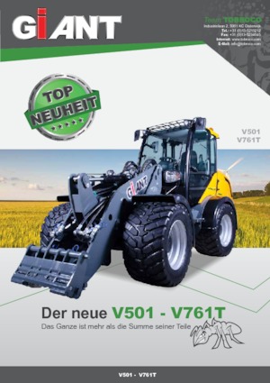 Utovarivači na kotačima Giant V 761 T
