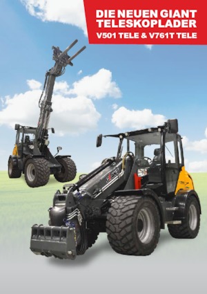 Utovarivači na kotačima Giant V 761 T Tele