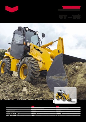 Utovarivači na kotačima Yanmar V8 