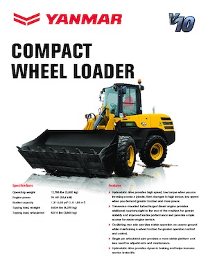Utovarivači na kotačima Yanmar V10