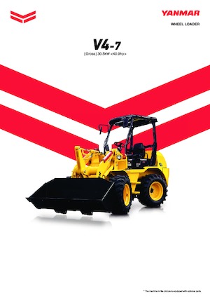 Utovarivači na kotačima Yanmar V4-7