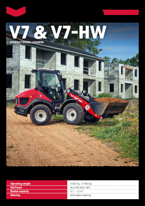Utovarivači na kotačima Yanmar V7-HW