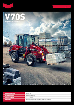 Utovarivači na kotačima Yanmar V70S