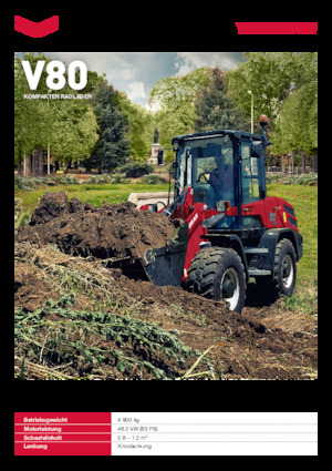 Utovarivači na kotačima Yanmar V80