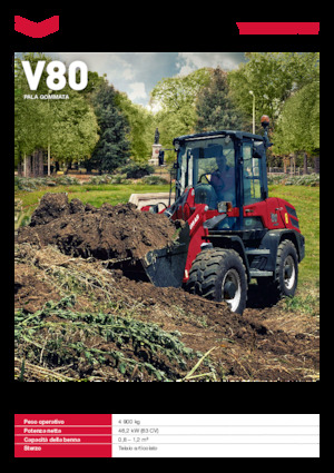 Utovarivači na kotačima Yanmar V80