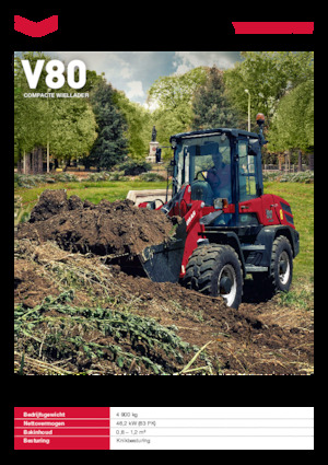 Utovarivači na kotačima Yanmar V80