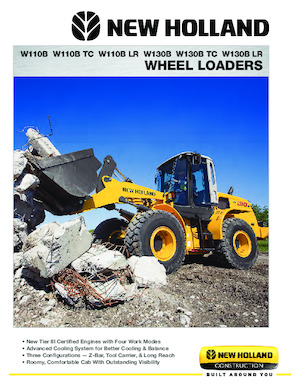 Utovarivači na kotačima New Holland W110 B TC