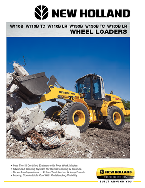 Utovarivači na kotačima New Holland W130TC