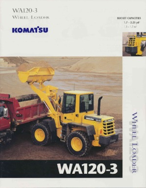 Utovarivači na kotačima Komatsu W 120-3