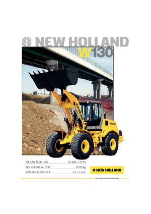 Utovarivači na kotačima New Holland W 130 Evolution