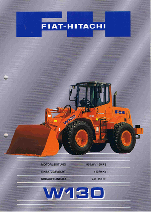 Utovarivači na kotačima Fiat-Hitachi W 130