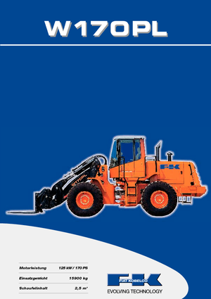 Utovarivači na kotačima Fiat Kobelco W 170 PL