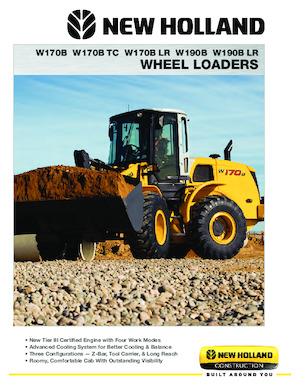 Utovarivači na kotačima New Holland W 190 B LR