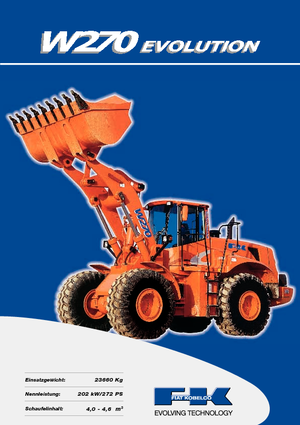 Utovarivači na kotačima Fiat Kobelco W 270 Evolution