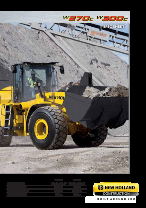 Utovarivači na kotačima New Holland W300C