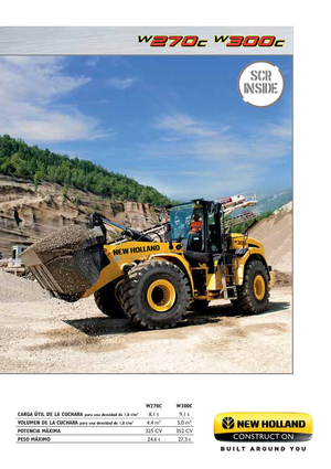 Utovarivači na kotačima New Holland W270C LR