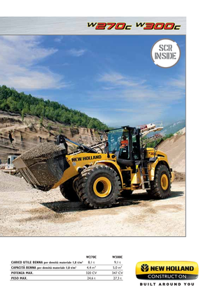 Utovarivači na kotačima New Holland W270C ZB