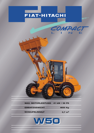 Utovarivači na kotačima Fiat-Hitachi W 50