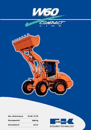 Utovarivači na kotačima Fiat Kobelco W 60