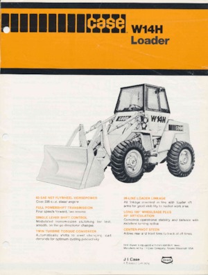 Utovarivači na kotačima Case W14H