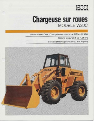 Utovarivači na kotačima Case W20C