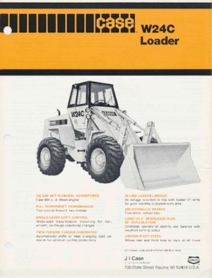 Utovarivači na kotačima Case W24C