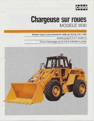 Utovarivači na kotačima Case W30