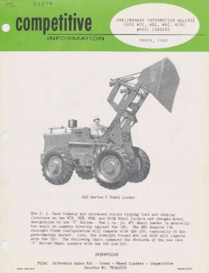 Utovarivači na kotačima Case W7C