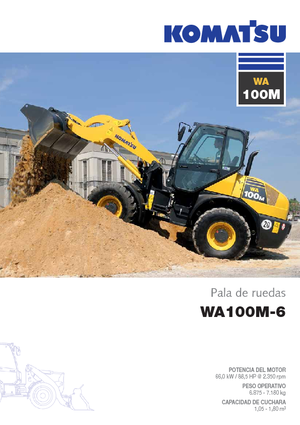 Utovarivači na kotačima Komatsu WA100M-6