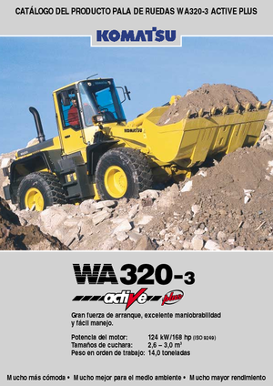 Utovarivači na kotačima Komatsu WA320-3 active Plus