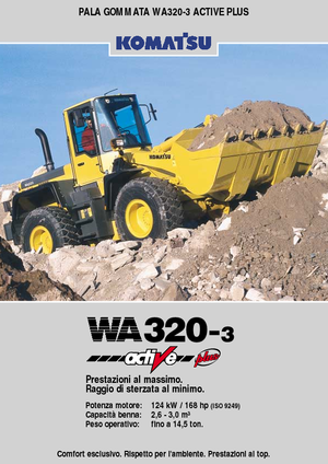 Utovarivači na kotačima Komatsu WA320-3 active Plus