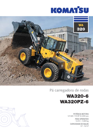 Utovarivači na kotačima Komatsu WA320-6