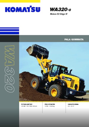 Utovarivači na kotačima Komatsu WA320-8E0