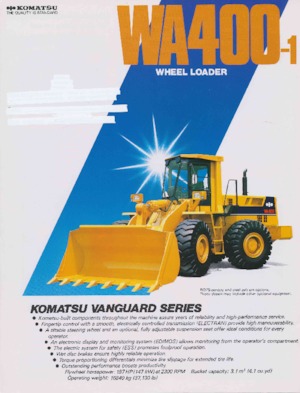 Utovarivači na kotačima Komatsu WA 400-1