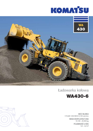 Utovarivači na kotačima Komatsu WA430-6E0