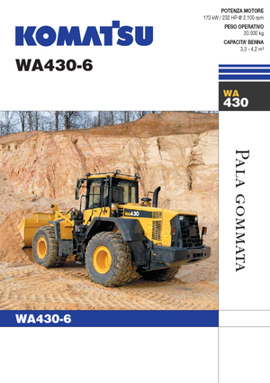 Utovarivači na kotačima Komatsu WA430-6E0