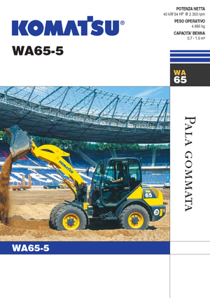 Utovarivači na kotačima Komatsu WA65-5